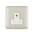 فيش مفرد 13 أمبير سبكترا، لون شامبين، 7×7 سم، 250 فولت 