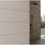 بلاط سيراميك حوائط سطح لامع مقاس 30×90 سم سمك 10 مم، بيج | الخزف السعودي