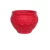 Plastic transplant pot small circular lacy Al Zamil Made of  polyethylene Colour brick