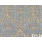  Wall decoration classic design, size 10 m x 1.06 m, blue color, model 44428