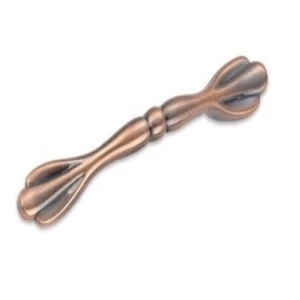 Kitchen Cabinet Handle 76 mm Zinc Antique Red Copper Finish | Kitchen Line Group