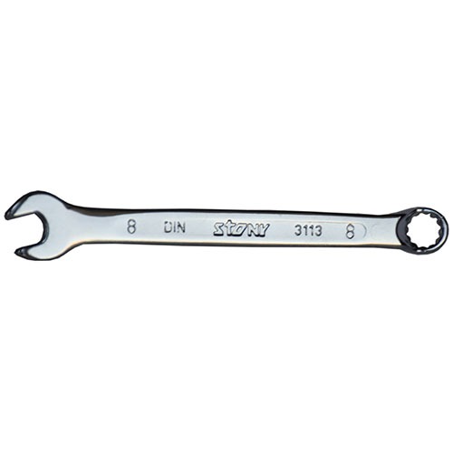 Combination Wrench Size 8 mm Compact, Length 126-122 mm | ARAB PROS COMPANY