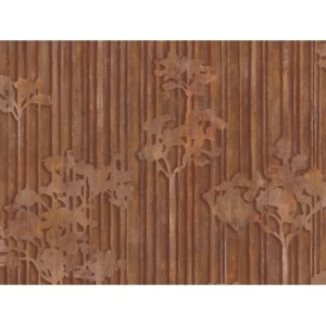 Patterned Wallpaper Brown 5m x 0.53m Model 221080 | Balbaid Decor Company