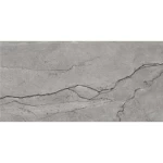 Indian Porcelain Floors, Matte Sculpture Surface, Rectangular Shape, Size 60x120 cm, Grey Color