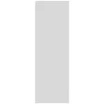 Ceramic tile, height 7 mm, size 10×30 cm, gray color, Charms model.                