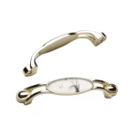 ماسكة مطبخ  ، لون ذهبي 