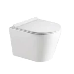 White Wall Hung WC Size  18 cm