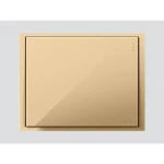 مفتاح وسط سلم دي 3 بيانو، لون ذهبي، مقاس 7×7 سم، 10 أمبير