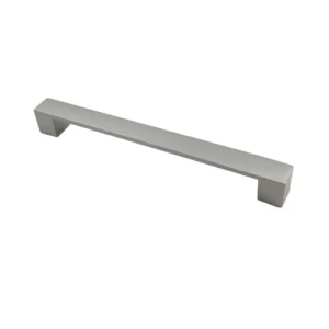 Stainless Steel Rectangular Kitchen Cabinet Handle 19.2 cm, Grey | Wonderful Kitchens