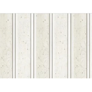 Engineered Wood Alternative 2.80 x 20 cm, White Color | L007-W
