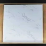 Emirati Ceramic Tiles, marble pattern, size 60x120 cm, white color