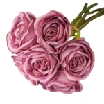 Artificial Flower Bouquet, Bloret, Size 30 cm, Purple Color