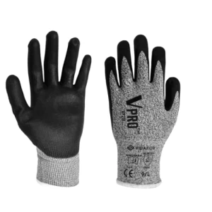 Puncture Resistant Gloves Size 10 XLarge, Grey/Black | Reda Safe