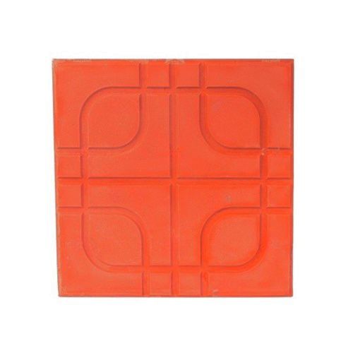 بلاط أسمنت تصميم تقاطع 40×40×4 سم لون أحمر | Al Wasd Industrial