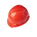خوذة حماية الرأس، لون احمر