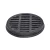 Cast Iron Manhole Cover  Size 600 mm,   circular shape   Black Color | Saudi Pipes Systems Factory