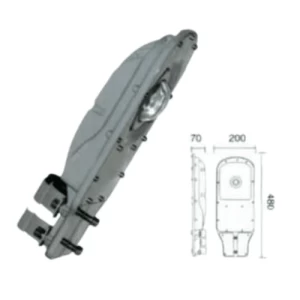كشاف شوارع مقاس 480×200 مم، لون الإضاءة 2700-6500 كلفن | AL Anwar Factory