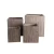 Fiberglass Flower Pot, Wooden , 23cm Width, 24cm Depth, 24cm Height