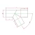 High-Density Polyethylene Fabricated Tee 60°, Size 225 mm, Length 755 mm, Black | Union Pipe industry KSA - Image 2