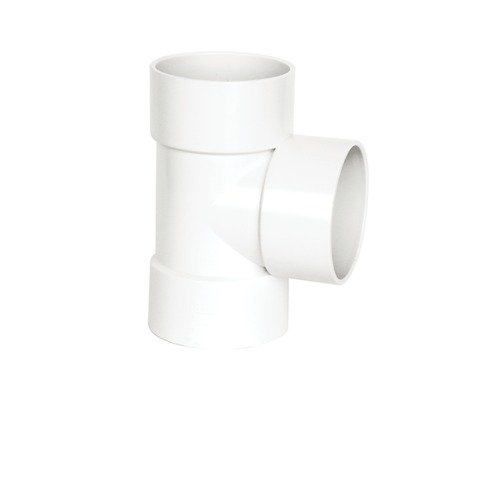 TEE PVC 90° Schedule 40, Size 2 inch, White Color | Chanal Company for investments