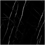 Polish Porcelain Tiles Size 120 x120  cm, Black Color, Marquina Model