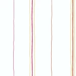 Youth and children wall decoration, white color, length 10 m, width 0.53 m, model GK8854 