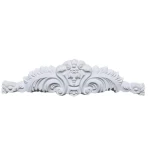 National Foam Cornices for Ceilings, Patterned, Width 30cm ×  height 8cm 