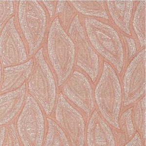Leaf-Patterned Wallpaper 10m x 0.7m Light Pink Color, Model Terra | Abyat Company