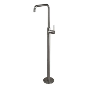 Floor Standing Bathroom Washbasin Mixer 110.8×25.2×16 cm, Matt Nickel | Hatch Company
