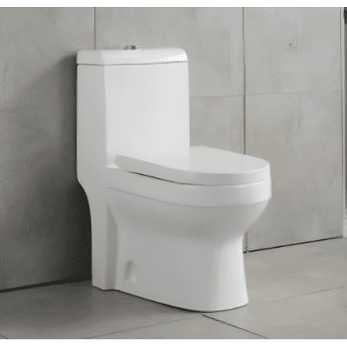Floor Mounted WC 25-30 cm White, Modern Design | Albayt Alaniq Sanitary Tools