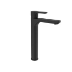 Tall Washbasin Mixer with Flat Handle, black Color | ASK Factory