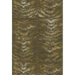 Patterned wall paper, length 10 m, width 0.70 m, dark green color, model 13026