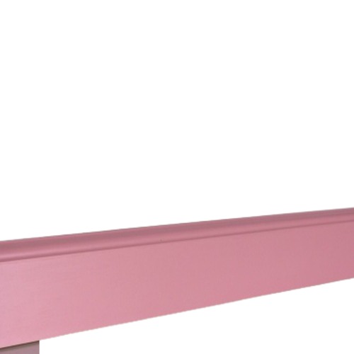Modern MDF Wooden Skirting 2.4m x 8cm, Pink Color | 