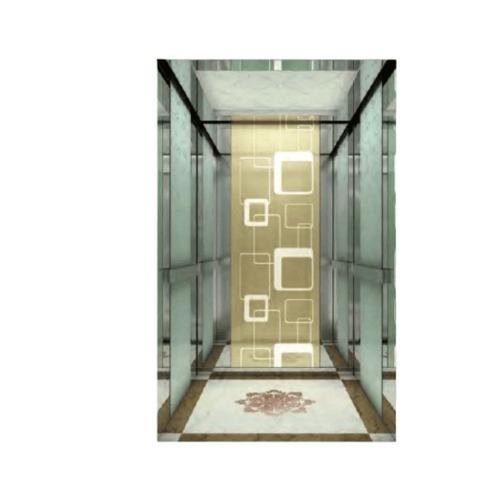 Passenger Elevator MRL Safe Printed Glass 16-Person 1250 KG 1.5 m/s | 