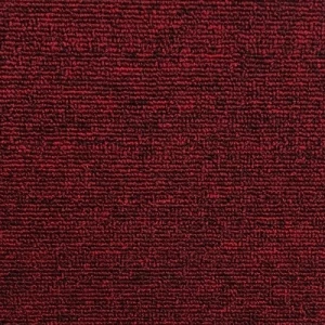 Office Carpet PVC Backing 50x50 cm, Height 5.6 mm, Maroon, Model 627 | 