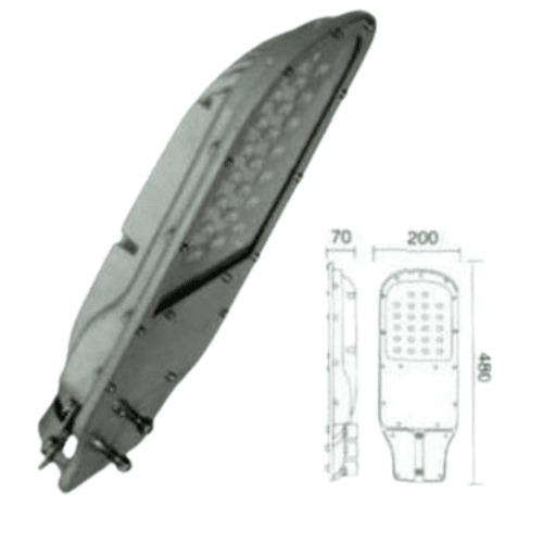 Street Light 480×200 mm, Lighting Color 2700-6500K | AL Anwar Factory