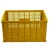 HDPE Plastic container, dimensions 74×47×92 cm, golden brown color, model JCWBE