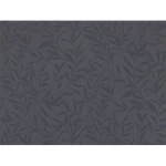 Leaf-patterned wall covering gray color, length 0.53 m, width 10m, model 221352