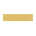 Smooth Concrete Tile Strips without Chamfer, Rectangular Design, yellow Color, Size 30x7.5 cm, Thickness 6 cm | Al Sarif Company