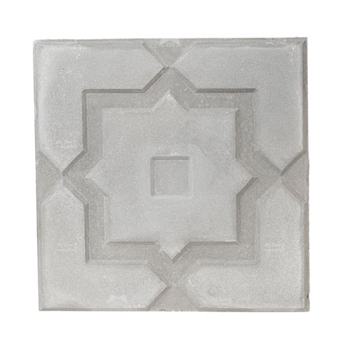 Decorative Wall Tiles Islamic Design 40×40 cm, Thickness 5 cm, Cement Color | Al Sarif Building Materials
