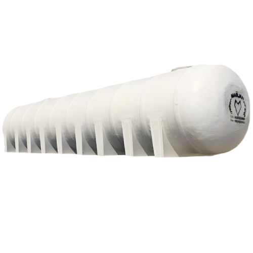 Water Tank Marjan Horizontal Fiber Glass 6000 liter, Diameter 149 cm, Length 374 cm | Marjan