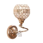 Small gold light stand, length 11cm, width 10cm