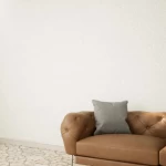 ورق جداري تصميم سادة، مقاس 10 م×50 سم، لون رمادي فاتح