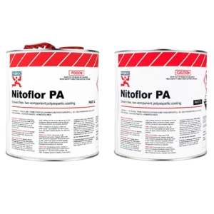 Floor Coating Polyaspartic Nitoflor PA 8 Liters, OATMEAL Color | Fosam Company Limited