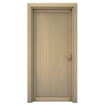 أبواب بريميوم عالية الجودة، لون بيج، مقاس 235 × 115 سم، سماكة 6 سم، موديل GM02