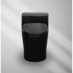 Floor Mounted Water Closet Black Color, Height 40 cm