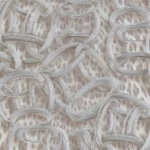 Italian Wallpaper Gray Color Patterned Design, Size 10mx0.70m, Model RC18022