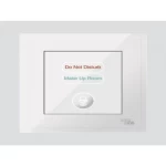 جرس كباس DND&MUR دي 3، لون أبيض، مقاس 7×7 سم، 2 أمبير