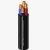 Multicore Cable Solid Copper Four Cores  Alfanar Size 1.5 mm² Diameter 10.8 mm 300/500 Volt Length 1000 meter Black Color