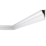 Belgian Foam Ceiling Panels, White Color, Size 200×5.9×4.6 cm